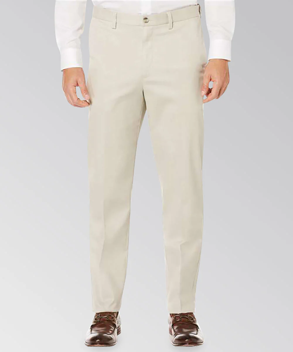 Savane Ultimate Performance Flat Front Chino Pants - Image 4