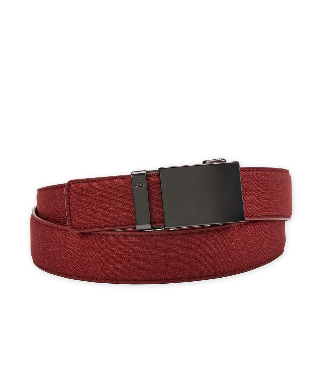 Slide Buckle Cotton Canvas Belt - Image 3