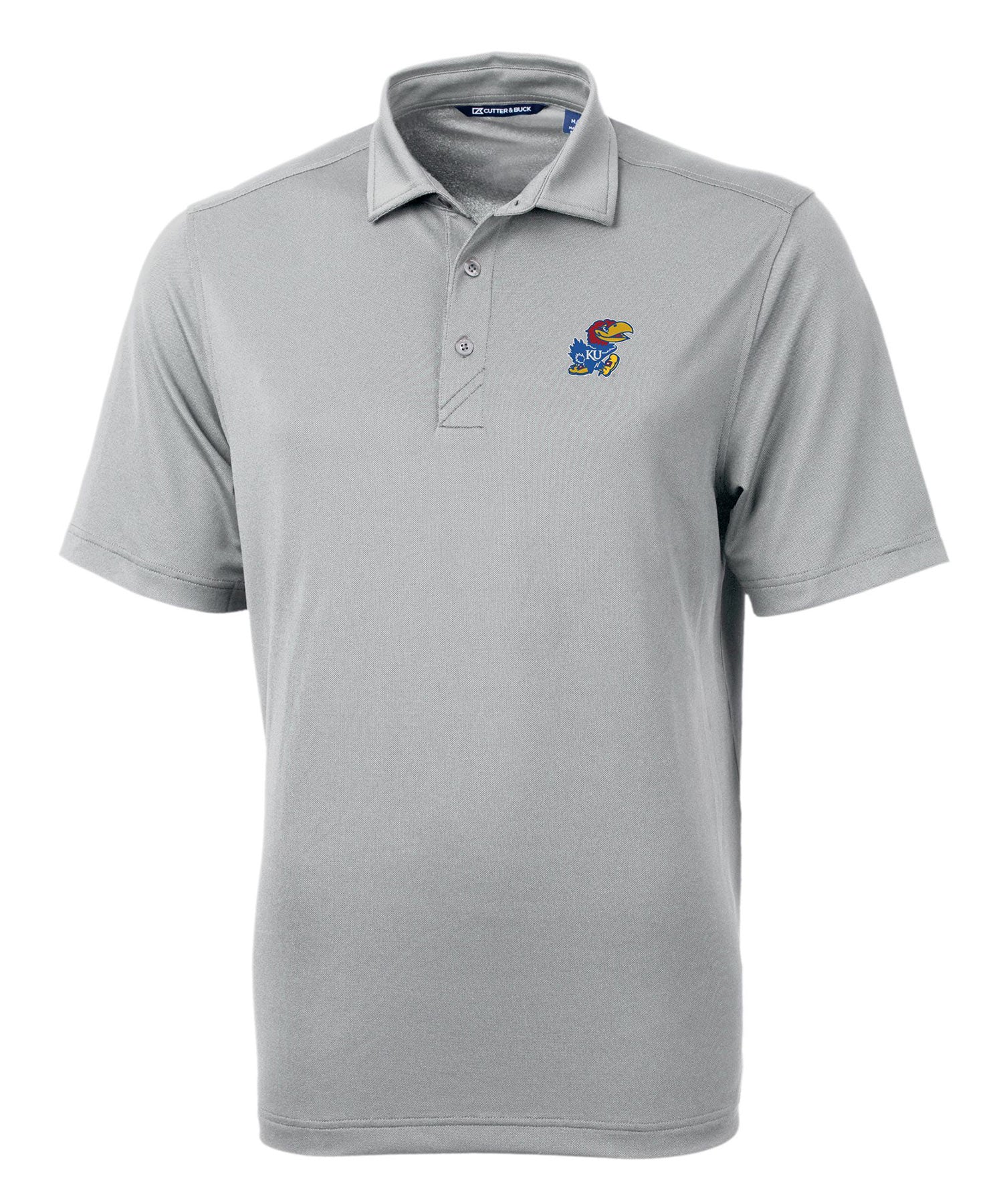 Cutter & Buck University of Kansas Jayhawks Short Sleeve Polo Knit Shirt - Image 5