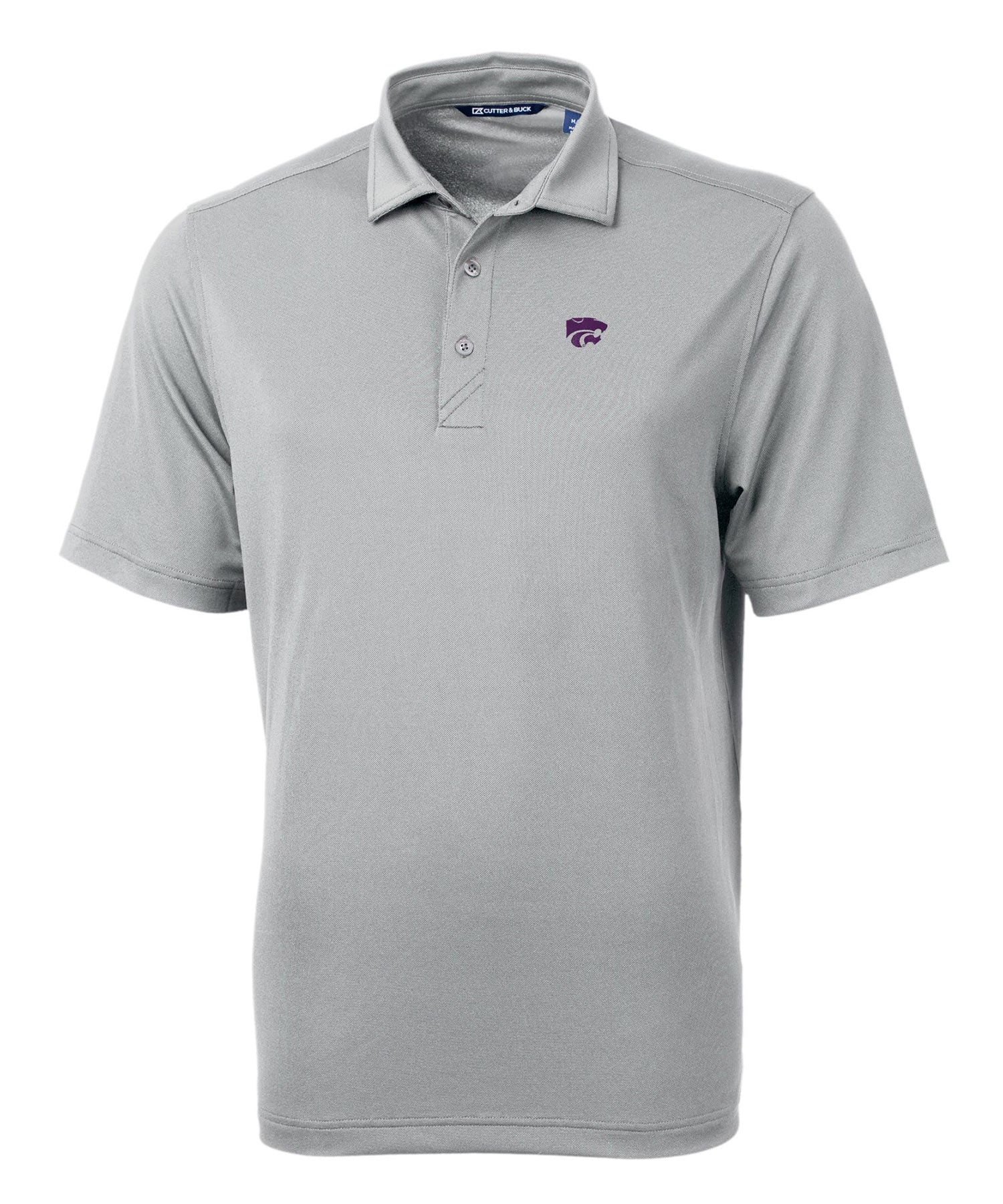 Cutter & Buck Kansas State Wildcats Short Sleeve Polo Knit Shirt - Image 5