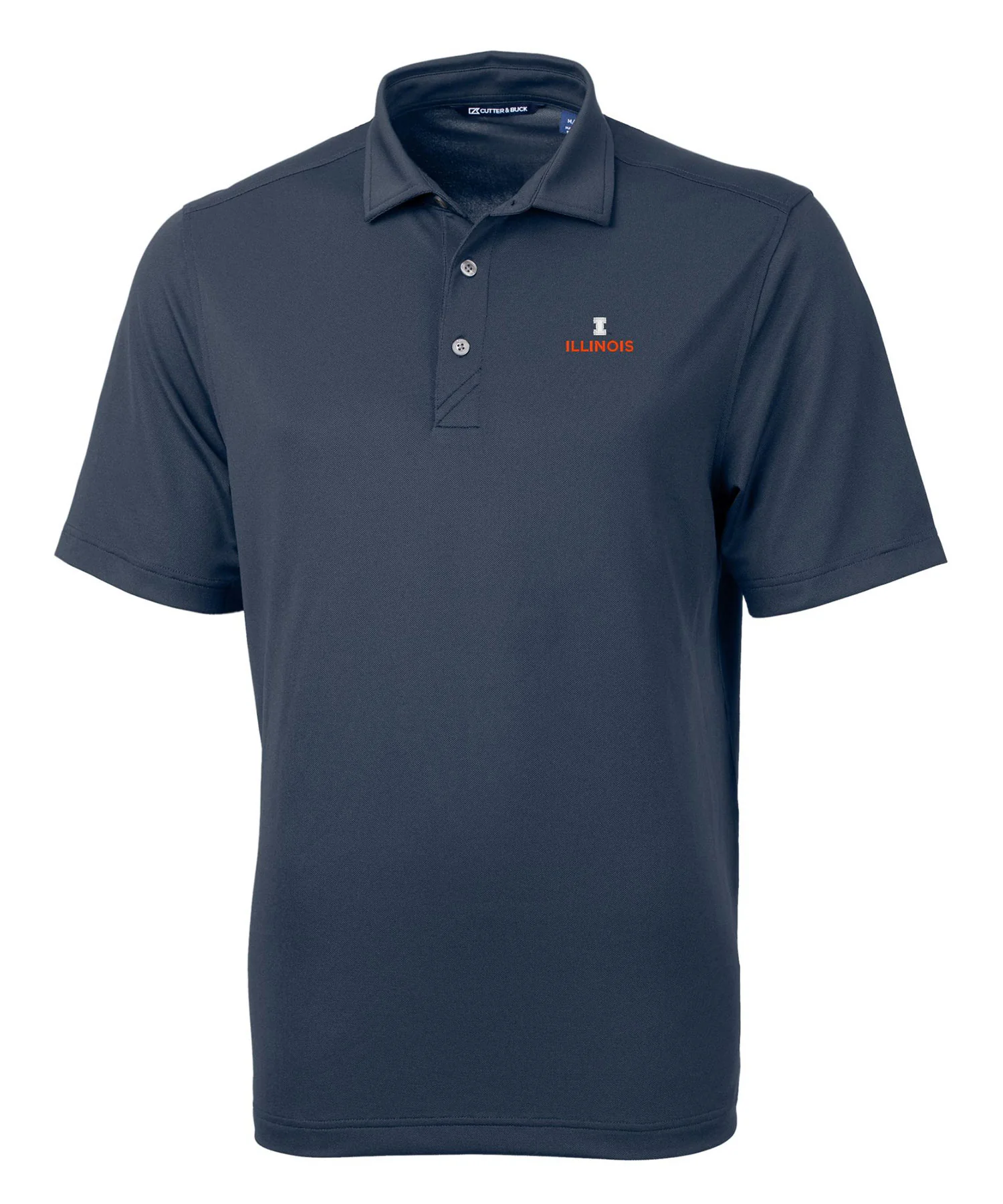 Cutter & Buck University of Illinois Urbana-Champaign Fighting Illini Short Sleeve Polo Knit Shirt - Image 3
