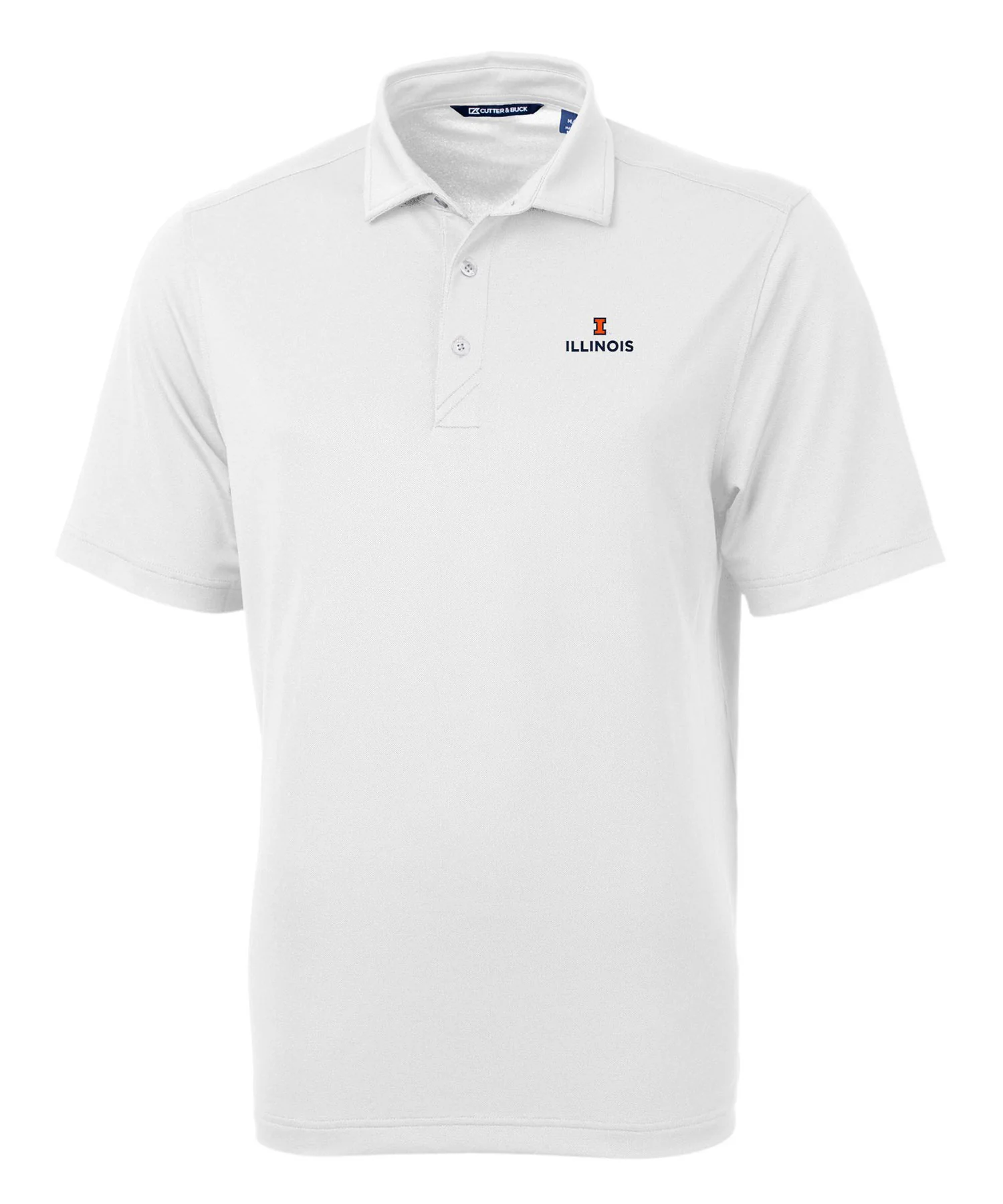 Cutter & Buck University of Illinois Urbana-Champaign Fighting Illini Short Sleeve Polo Knit Shirt - Image 7