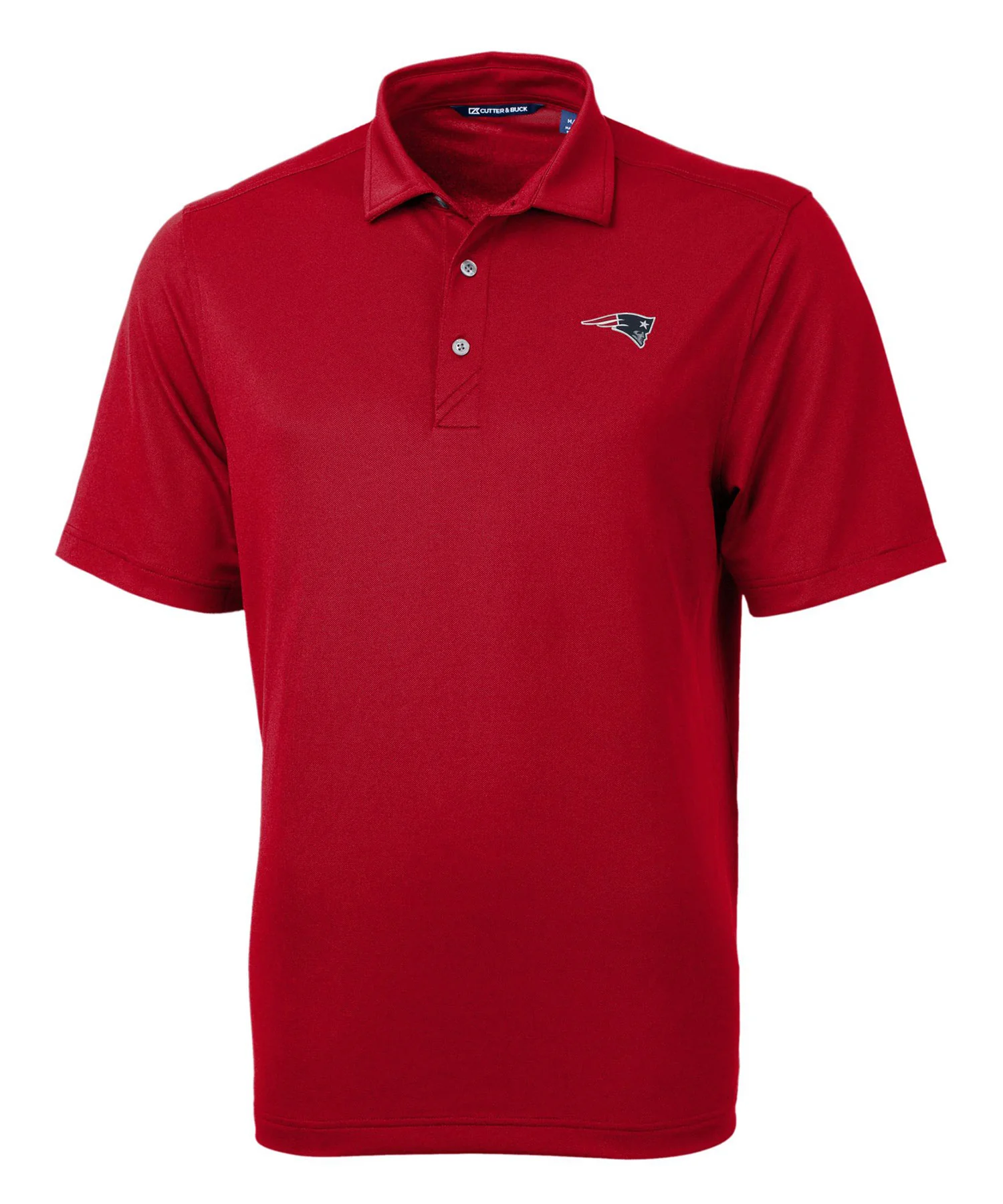 Cutter & Buck New England Patriots Short Sleeve Polo Knit Shirt